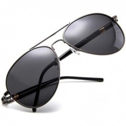 Oversized Sunglasses New Fashion Metal Frame Pilot Polarized UV400 Outdoor Drive 2 - 2 - CA18YZWLXUM $9.69