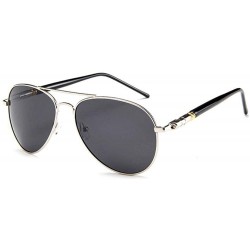 Oversized Sunglasses New Fashion Metal Frame Pilot Polarized UV400 Outdoor Drive 2 - 2 - CA18YZWLXUM $9.69