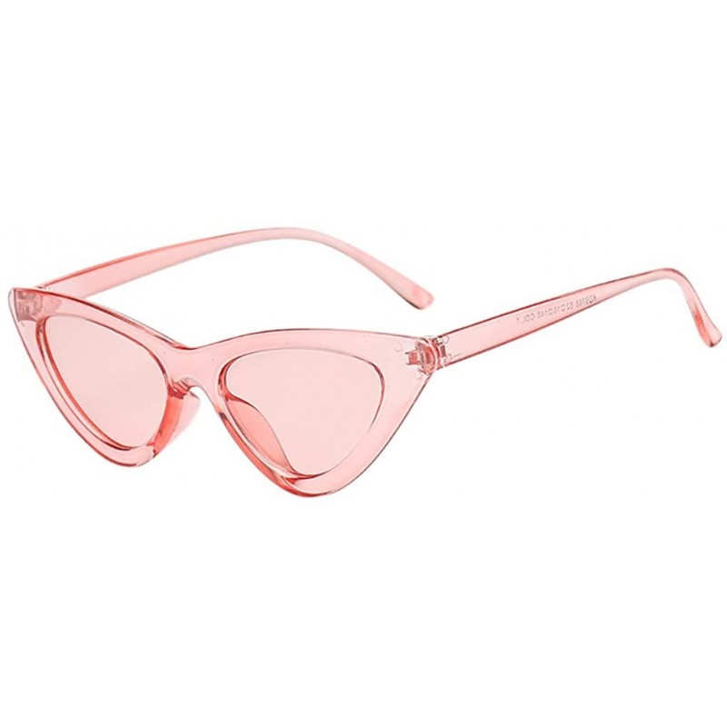 Aviator Unisex Vintage Eye Sunglasses-Retro Eyewear Fashion Radiation Protection - B - CA18OA42LGM $11.32