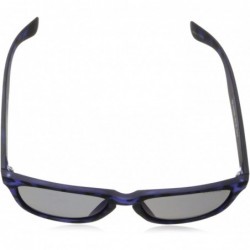 Rectangular Women's P8443S Polarized Wayfarer Sunglasses - Matte Blue - CN11FZ10OOX $52.32