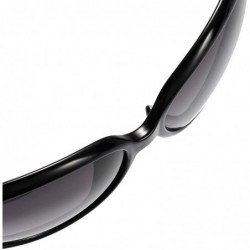 Oversized Polarized HD TAC Sunglasses for Women Ladies Vintage Retro Round Mirrored Lens UV400 Protection - C - CF198NXOQ08 $...