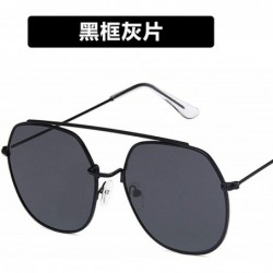 Rimless Women Sunglasses Retro Big Luxury Mirror Round Sun Glasses Metal Frame Vintage Oversized - 1 - CX198ZTOUNK $35.20