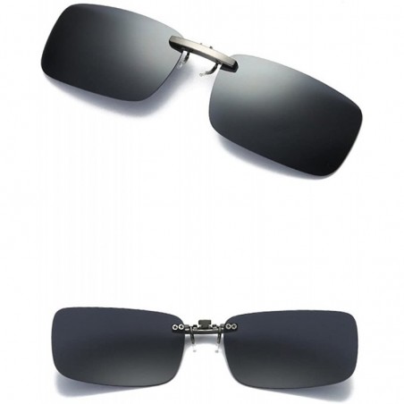 Unisex Fashion Sunglasses Detachable Night Vision Lens Driving Metal ...