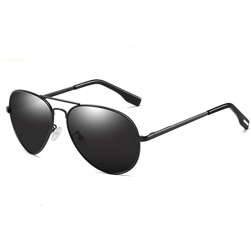 Sport Polarized Aviator Sunglasses Glasses Protection - CU198QAXC9U $19.75