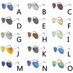 Sport Women Men Vintage Sun Glasses Unisex Fashion Oversize Frame Fashion Sunglasses Eyewear - F - CD18SOQ64ZG $10.10