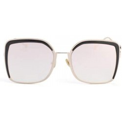 Aviator Sunglasses big frame eyebrow sunglasses- fashion sunglasses ladies - D - CU18S83O32U $41.11