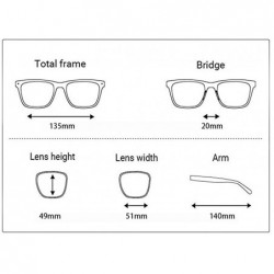 Wayfarer Nerd round metal Glasses Fashion Frame for Men Women clear lens Eyewear - Color 3 - CE18Q7LUUTY $12.90