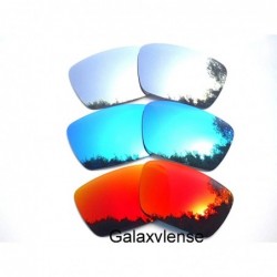 Oversized Replacement Lenses Fuel Cell Red&Blue Color Polarized 2 Pairs - Red&blue&titanium - C7122EWOXB5 $20.44