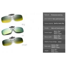 Goggle Polarized Driving Glasses Eyeglasses - Day and Night - C118U7CRIDX $12.52