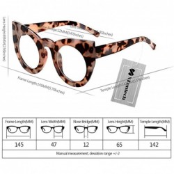 Oval Fashion Retro Party Cat Eye Style Women's Oversized Sunglasses Eyewear With Chain - Style a 7 - CK18ERR2TZ3 $14.31