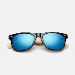 Goggle Bamboo Sunglasses For Men Women Travel Goggles Sun Glasses Vintage C3 Multi - C12 - CM18YZW2T3A $11.21