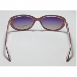 Round 7249k Womens/Ladies Designer Full-rim Gradient Lenses Sunglasses/Shades - Plum - CT127ZA36AN $15.93