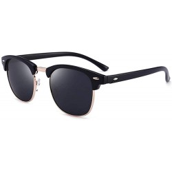 Round Classic Retro Round Shades Sun Glasses - C3 - C118HM7QUZ0 $11.49