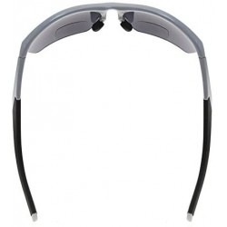 Rimless Retro Mens Womens Sports Half-Rimless Bifocal Sunglasses - Pearly Silver - CL189AHX39G $17.44