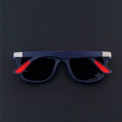 Sport Sunglasses Classic Retro Square Frame Polarized UV400 Drive Outoodr Sports 1 - 3 - CU18YQUSK8R $8.26