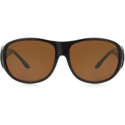 Sport Men's Haven-summerwood Square Fits Over Sunglasses - Tortoise Frame/Amber Lens - CX11418SUVP $19.90