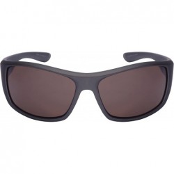 Sport Sports Sunglasses with Flash Mirror Lens 5700056SF-FM - Grey - CA1256WPAZR $8.56