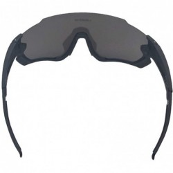 Round Polarized Sports Sunglasses Cycling Glasses Baseball Fishing Golf Driving Goggle - 03black&graylenes - CB18YZWHRQM $14.01