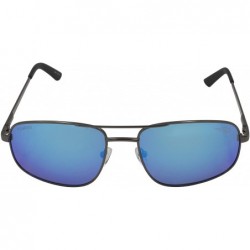 Sport Men's DeSoto Polarized Aviator Sunglasses - Matte Gunmetal - CS18MCM72OQ $24.53