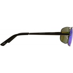 Sport Men's DeSoto Polarized Aviator Sunglasses - Matte Gunmetal - CS18MCM72OQ $24.53