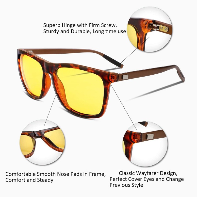 Sunglasses Fashion Anti Glare Polarized Glasses - C - CL18TL6I7D4