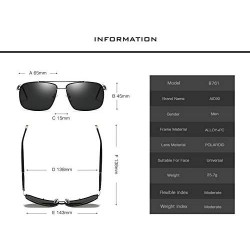 Sport Polarized sunglasses reflected dazzling Glasses - E Blue - CB18UGTD7W0 $23.67