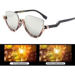 Rimless Women Heart Shape Rimless Sunglasses UV400 Protection Aviator Sunglasses - Style2 - CT18XYRXGYN $15.69