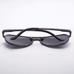 Aviator Classic Polarized Aviator Sunglasses for Men and Women 100% UV Protection - Black Frame Gray Lens 04 - CA18H4808KH $2...
