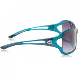 Wrap Women's Coco Poly TGG Wrap Sunglasses - Turquoise - CL11LM4U7R1 $52.97