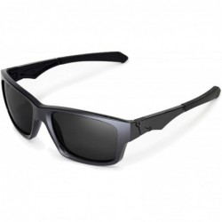 Sport Replacement Lenses Jupiter Squared Sunglasses - Multiple Options Available - Black - Non-polarized - CL126GMM4SN $15.38