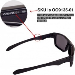 Sport Replacement Lenses Jupiter Squared Sunglasses - Multiple Options Available - Black - Non-polarized - CL126GMM4SN $15.38