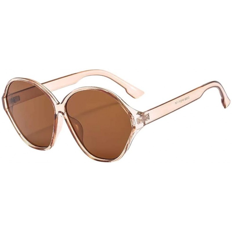 Rectangular Women Men Vintage Style Shades Sunglasses Eyewear Fashion Sun Glasses - D - CJ18X7HLQUY $7.29