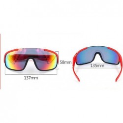 Goggle Mountain bike riding glasses - men and women outdoor polarized riding mirror 3 lenses - B - CR18RZXKIC3 $51.08