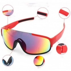 Goggle Mountain bike riding glasses - men and women outdoor polarized riding mirror 3 lenses - B - CR18RZXKIC3 $51.08