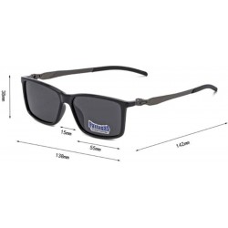 Sport 2019 new polarized sunglasses- men's outdoor riding sports sunglasses - D - C618SM96TGY $40.15