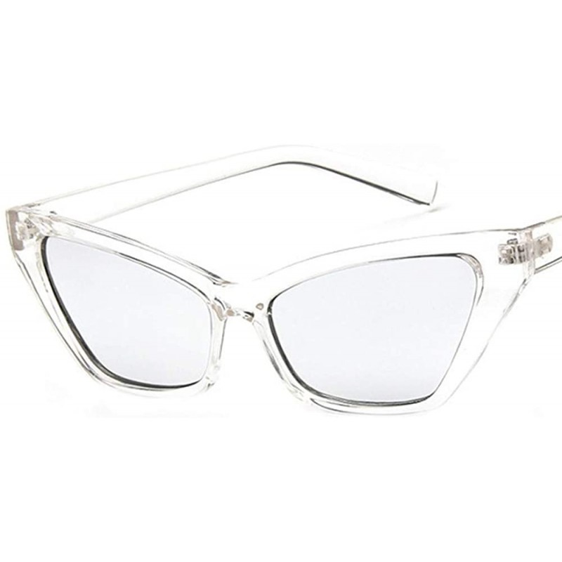 Oversized Women's Retro Oversized High Point Cat Eye Sunglasses - CO1943NWTR4 $10.10