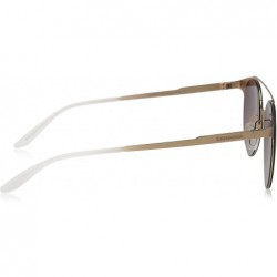 Sport CA115/S Round Sunglasses- Matte Grey/Blue- 50 mm - Copper Gold/Dark Cyclamen Sf Gray - CO128Y41T9V $40.84