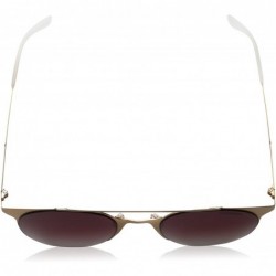 Sport CA115/S Round Sunglasses- Matte Grey/Blue- 50 mm - Copper Gold/Dark Cyclamen Sf Gray - CO128Y41T9V $40.84