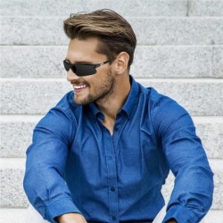 Sport La Vista HD Polarized Sunglasses for Men - CA18EDH3N3E $22.36