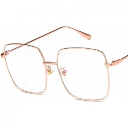 Square Unisex Sunglasses Fashion Gold Grey Drive Holiday Square Non-Polarized UV400 - Pink White - C118RI0TK32 $8.25