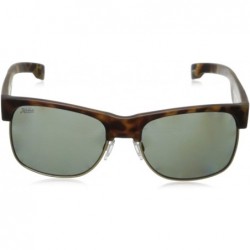 Rectangular Doho Rectangular Sunglasses - Satin Leopard Tortoise - Satin Gold - CQ11J51356D $41.58