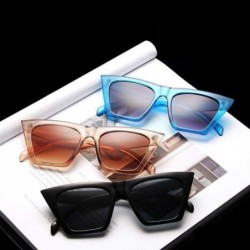 Round Fashion Square Sunglasses Women Designer Luxury Man/Women Cat Eye Sun Glasses Classic Vintage UV400 Outdoor - CO198UQD4...