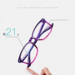 Sport Blue Light Blocking Glasses Square Nerd Eyeglasses Frame Anti Blue Ray Glasses - Blue - CQ18S9E89CM $8.59