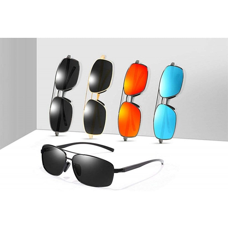 Buy Polarized Sunglasses for Men Driving Rectangular Vintage