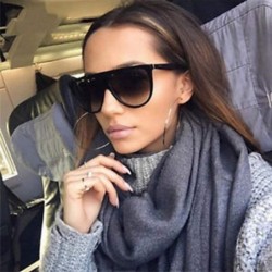 Square sunglasses woman vintage retro flat top Thin Shadow sun glasses square Pilot - C5-green-gray - CQ18WZUQ5NI $30.89