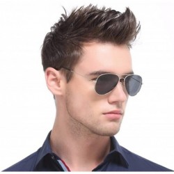 Aviator Sunglasses for men Polarized Sunglasses Classic toad glasses for driving - H - C918Q6ZMZ5U $19.20