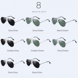 Aviator Sunglasses for men Polarized Sunglasses Classic toad glasses for driving - H - C918Q6ZMZ5U $19.20