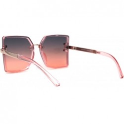 Butterfly Womens 90s Elegant Chic Fashion Mod Minimal Fashion Sunglasses - Gold Black Pink - CO195SGTC8E $13.11