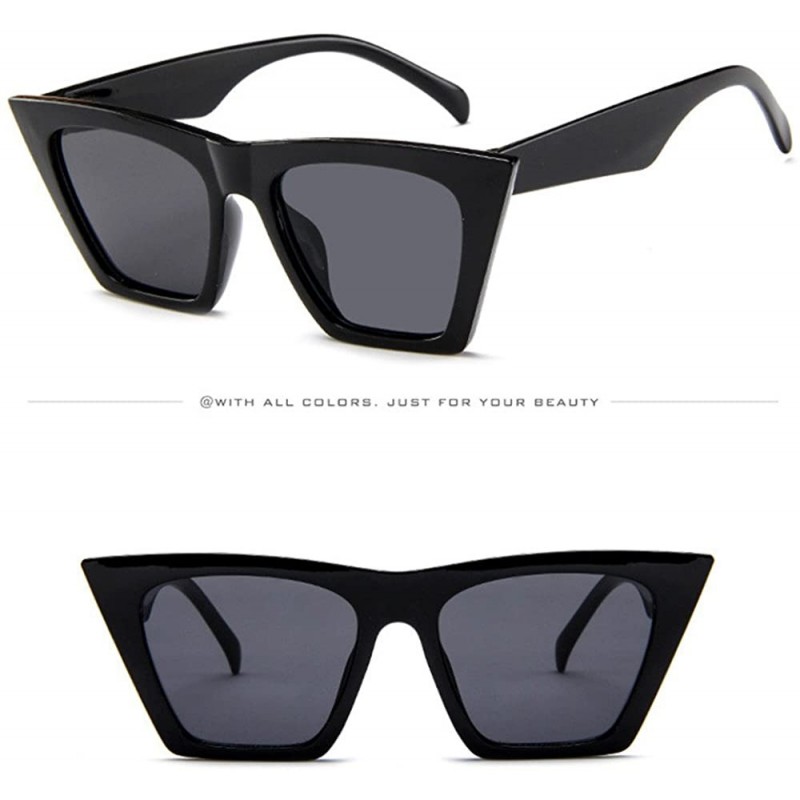 Unisex Round Frame Sunglasses-Vintage Retro Clout Goggles Rapper Oval ...