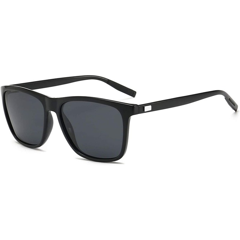 Unisex Retro Aluminum+TR90 Women Sunglasses Men Polarized Lens Vintage ...
